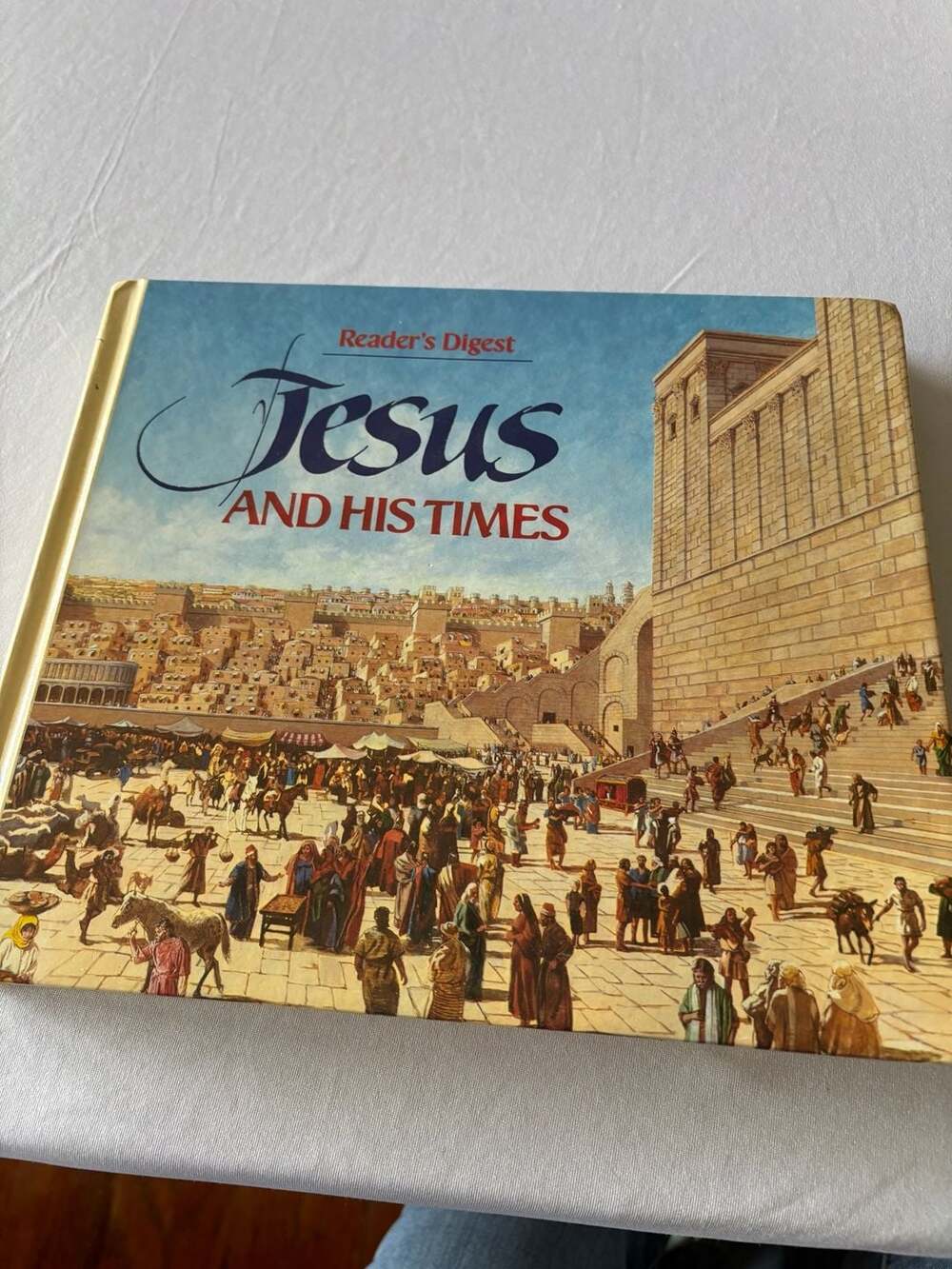 2-Book Lot: Reader's Digest Jesus and His Times & Greatest Bible Stories Hardcov